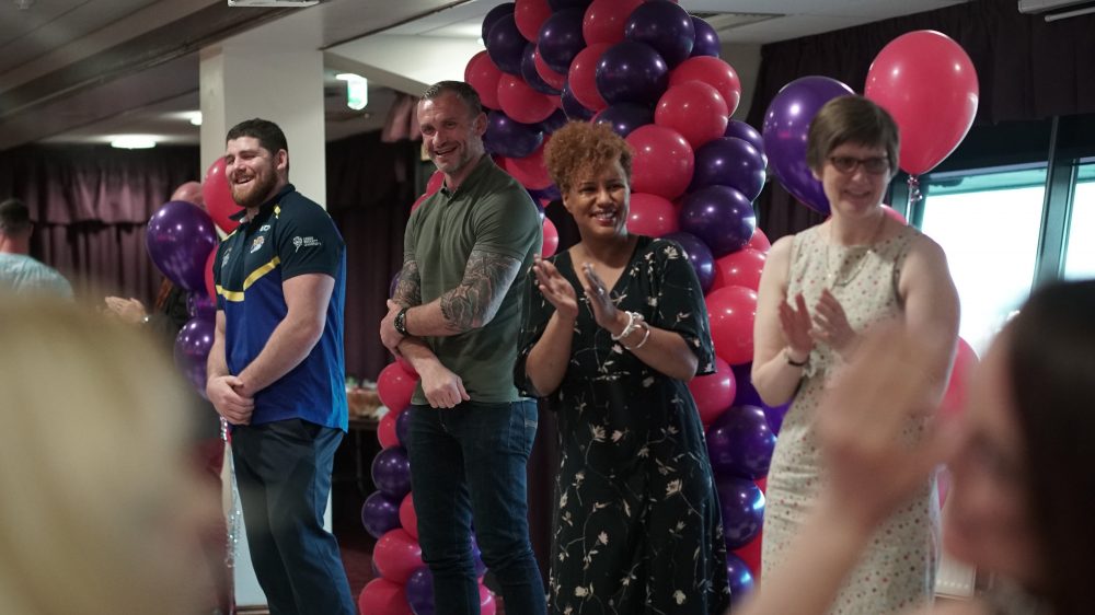 Graduation Photo with Mitch Garbutt, Jojo and Jamie Peacock