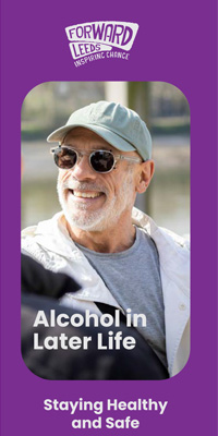 Front cover of Alcohol in Later life leafler