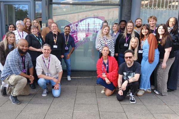 Some of the Staff at the Forward Leeds Kirkgate Hub
